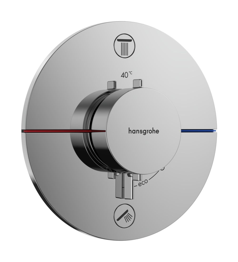 https://raleo.de:443/files/img/11eeea1fa27f6dd092906bba4399b90c/size_l/Hansgrohe-HG-ShowerSelect-Comfort-S-Thermostat-Unterputz-fuer-2-Verbraucher-mit-integrierter-Sicherungskombination-nach-EN1717-Chrom-15556000 gallery number 1